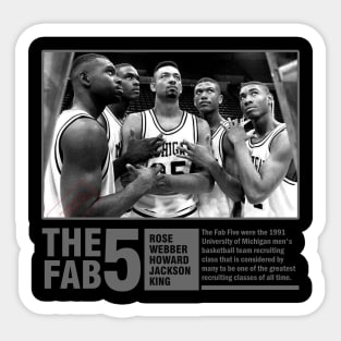 the-Fab-5 Sticker